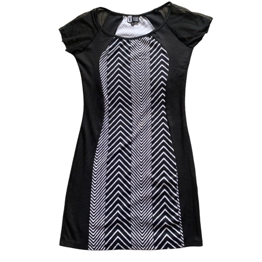 Chevron Bodycon Dress